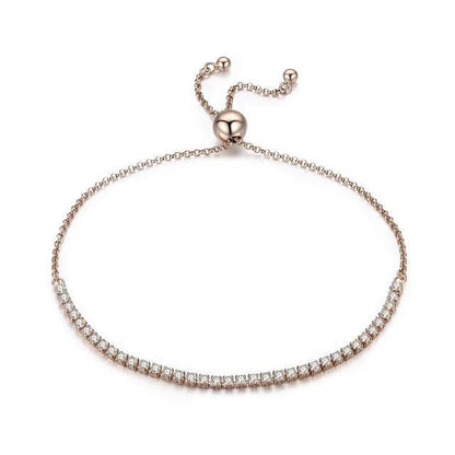 Adjustable CZ Tennis Bracelet - Elevate and Beyond