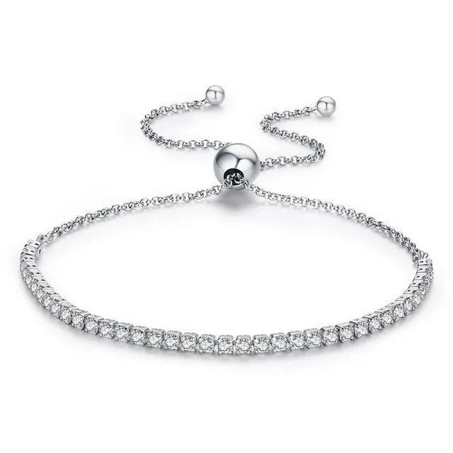 Adjustable CZ Tennis Bracelet - Elevate and Beyond