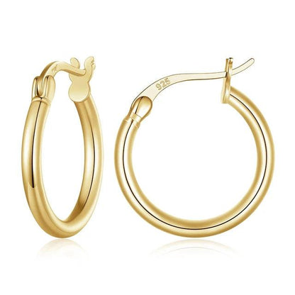 Classic Hoop Earrings - Elevate and Beyond