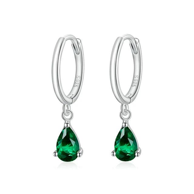 Elegant Zircon Drop Earrings - Elevate and Beyond