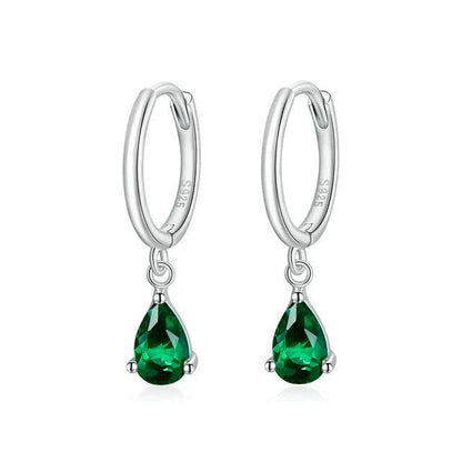 Elegant Zircon Drop Earrings - Elevate and Beyond