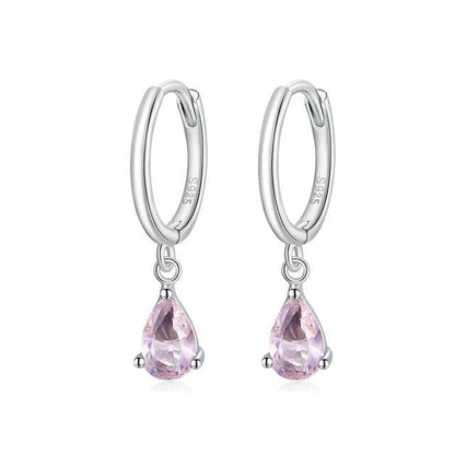 Elegant Zircon Drop Earrings - Elevate and Beyond