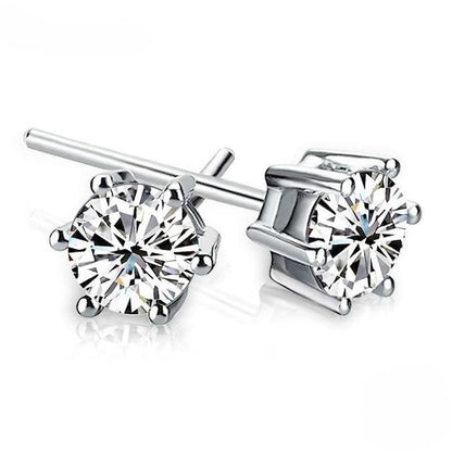 Timeless CZ Stud Earrings - Elevate and Beyond