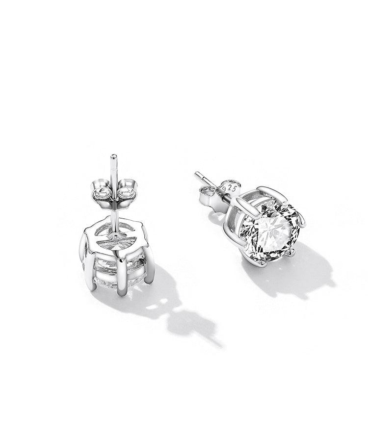 Timeless CZ Stud Earrings - Elevate and Beyond