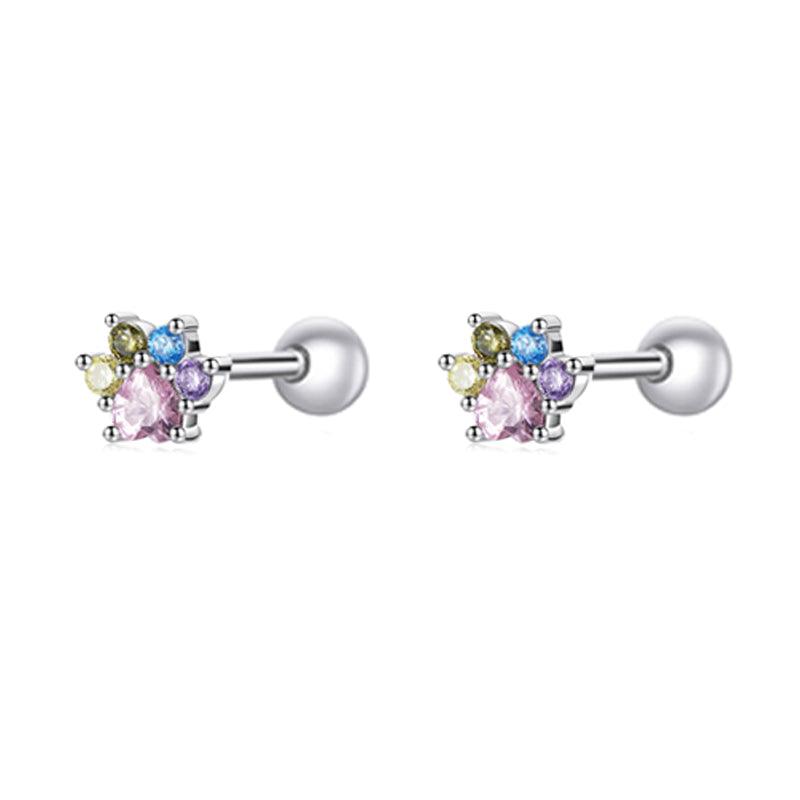 Sterling Silver CZ Stud Earrings Collection - Elevate and Beyond