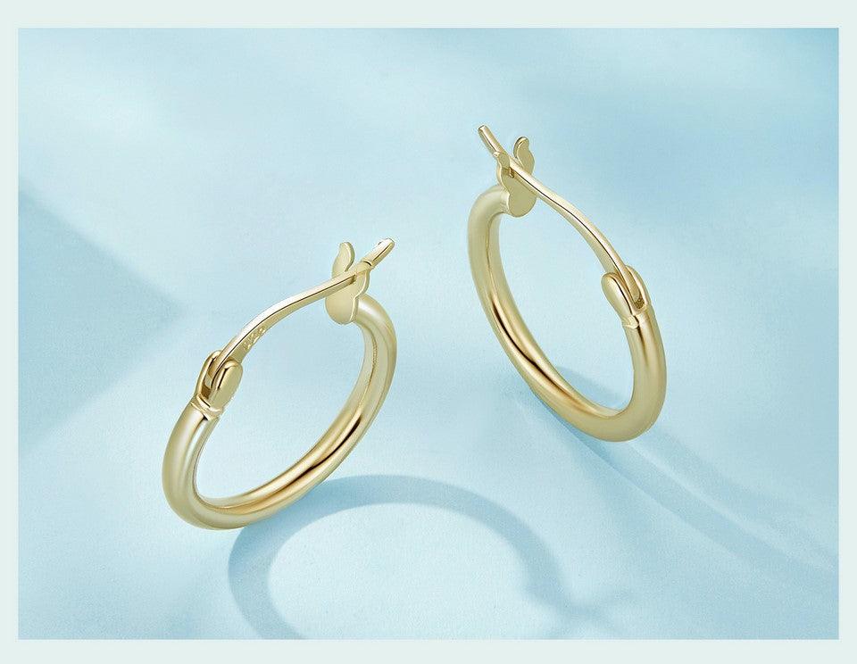 Classic Hoop Earrings - Elevate and Beyond