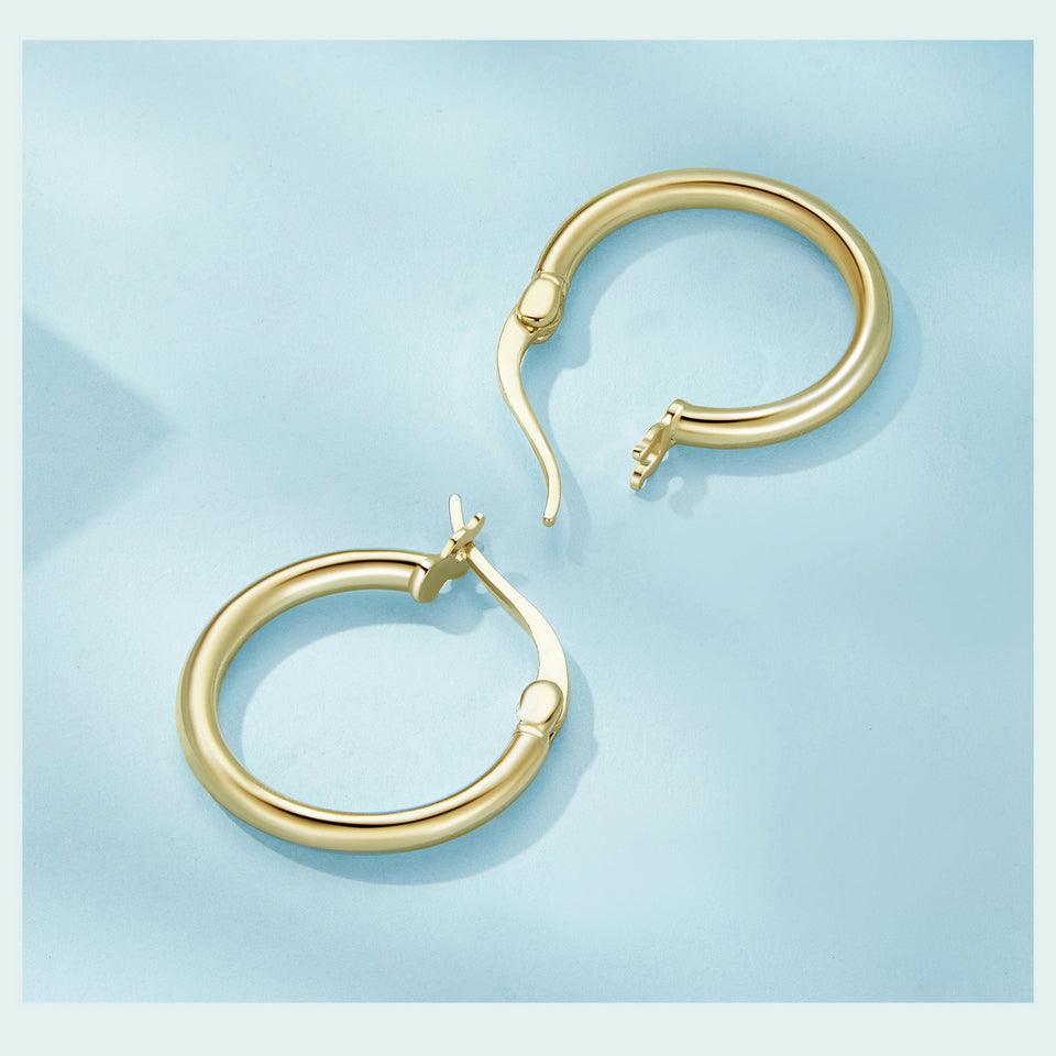 Classic Hoop Earrings - Elevate and Beyond