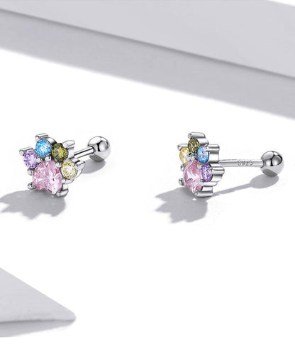 Sterling Silver CZ Stud Earrings Collection - Elevate and Beyond