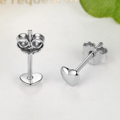 Charming Heart Stud Earrings - Elevate and Beyond