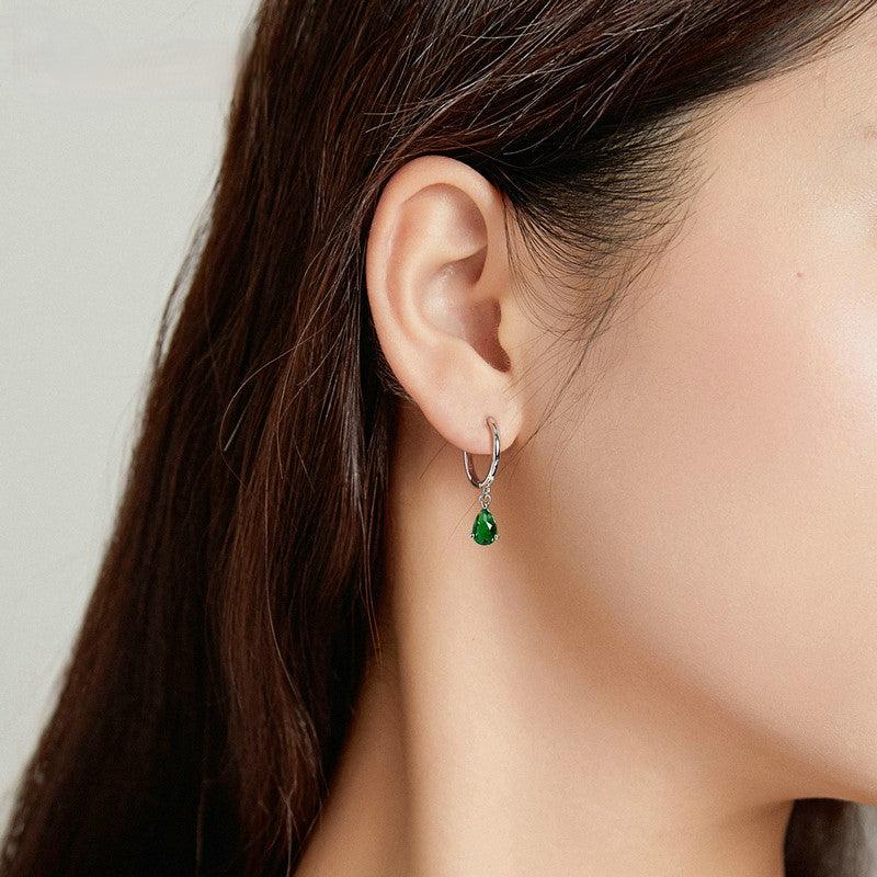 Elegant Zircon Drop Earrings - Elevate and Beyond