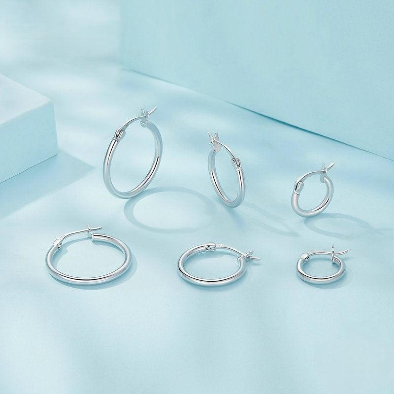 Classic Hoop Earrings - Elevate and Beyond