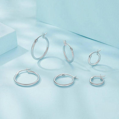 Classic Hoop Earrings - Elevate and Beyond