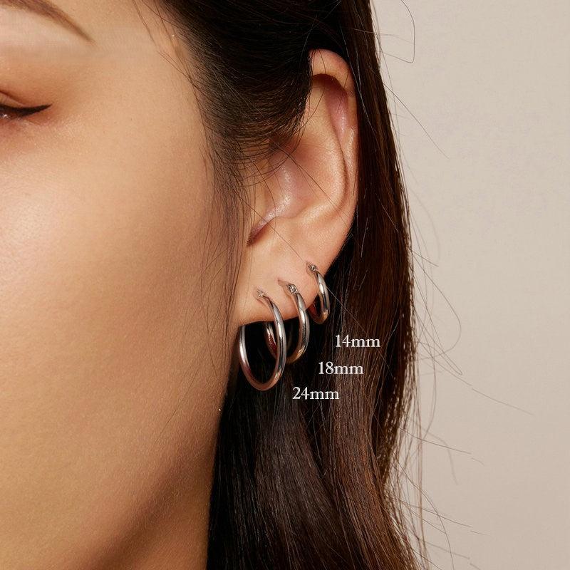 Classic Hoop Earrings - Elevate and Beyond